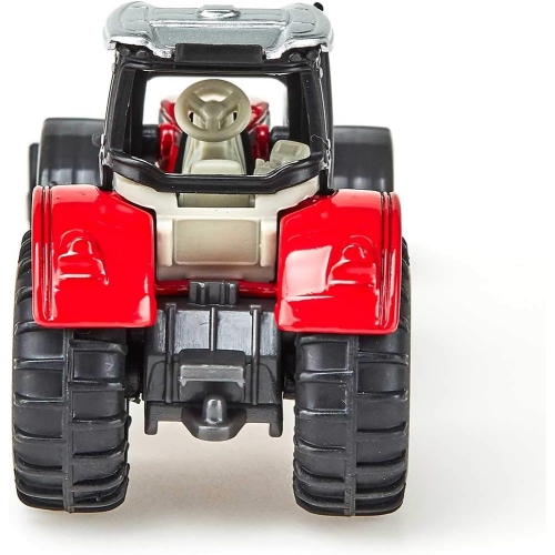 Traktor Massey Ferguson z przednią ładowarką model metalowy SIKU S1484